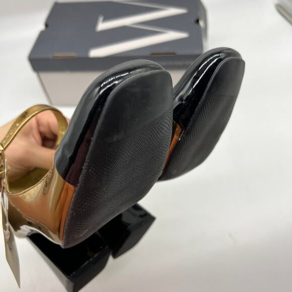 Worthington Larcie Womens Cap Closed Toe Gold Block Heel Pumps Size 7M - Picture 13 of 15
